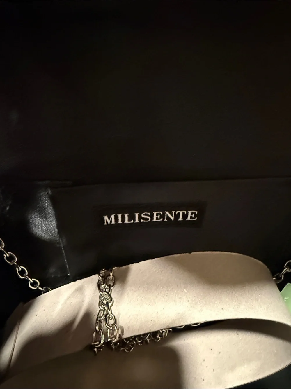 Black Envelope Clutch